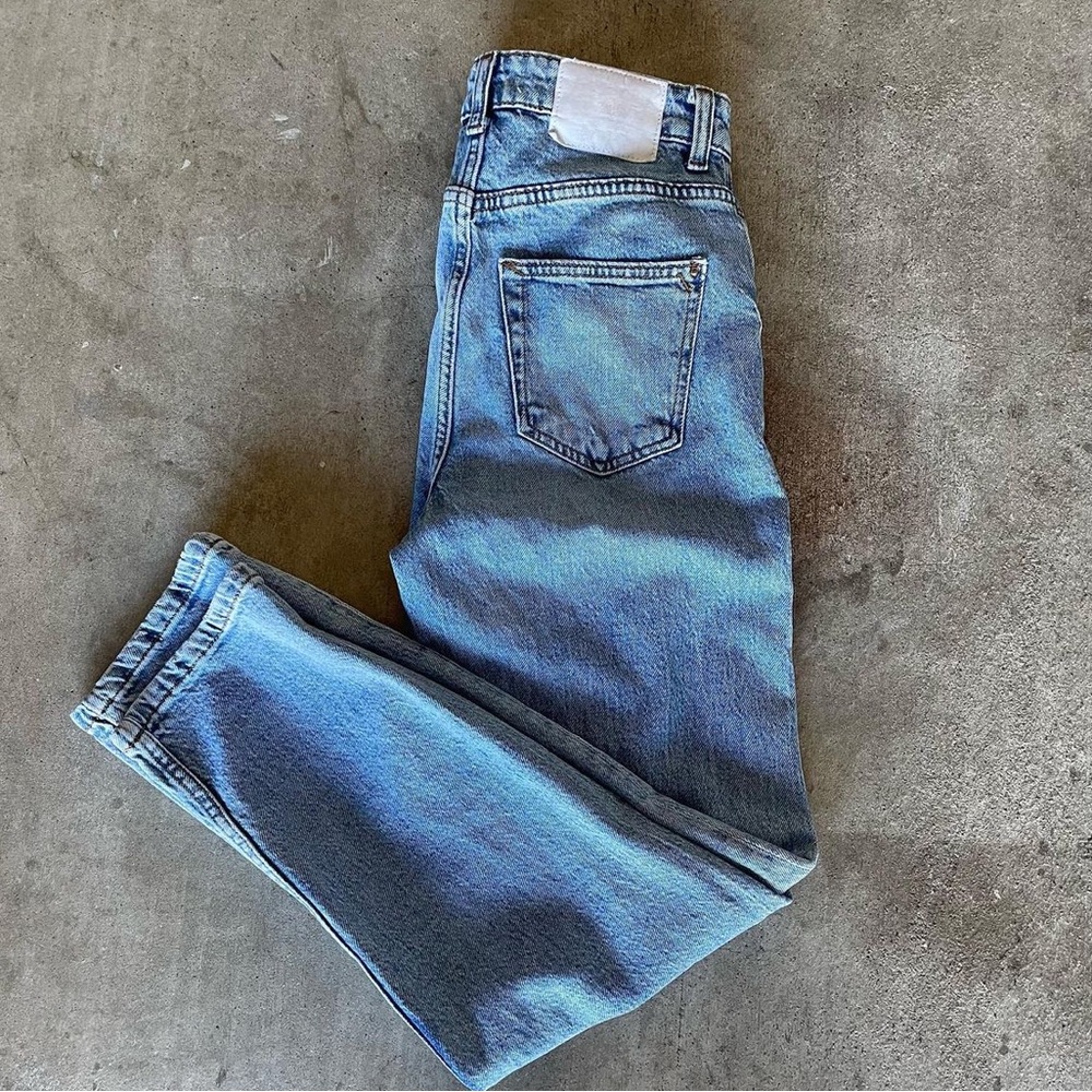 Zara mom jeans